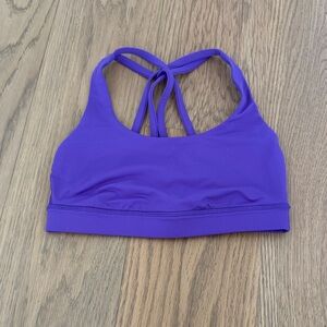 Moonlit Magenta Lululemon Energy Bra in size 2